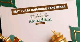 Niat Puasa Ramadhan yang Benar